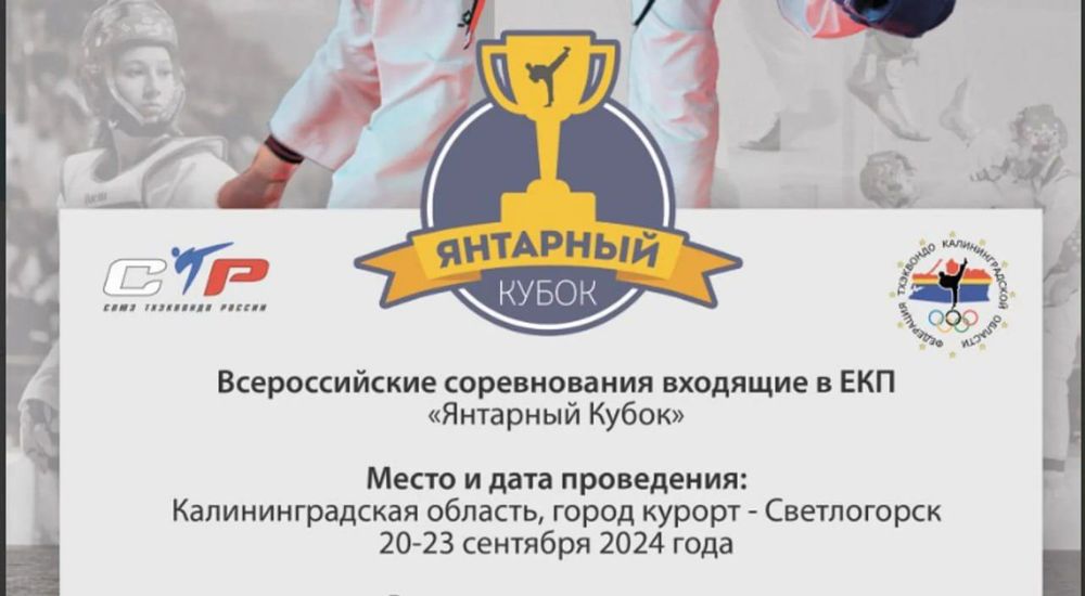 Всероссийские соревнования «Янтарный Кубок» по тхэквондо