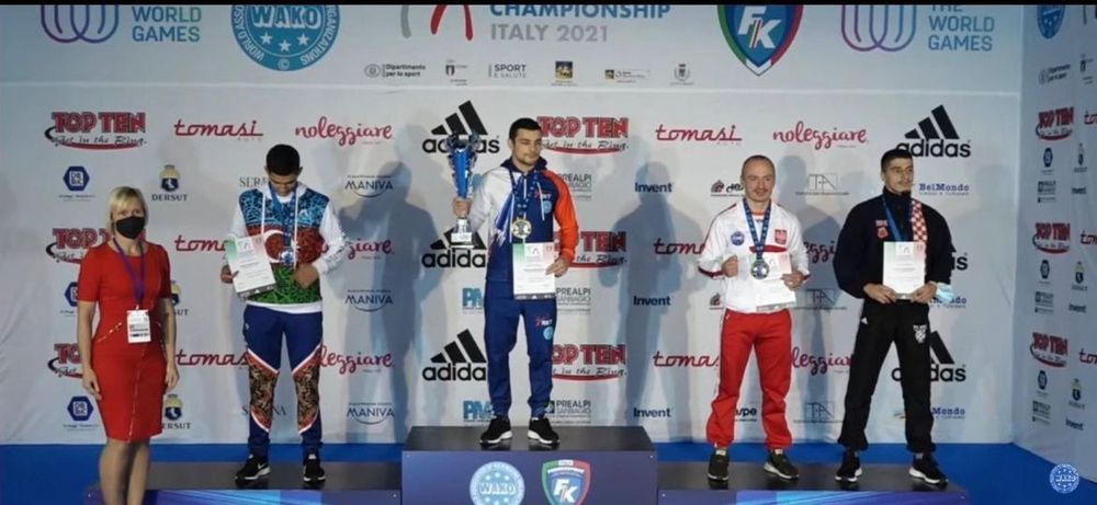 кикбоксинг италия награждение