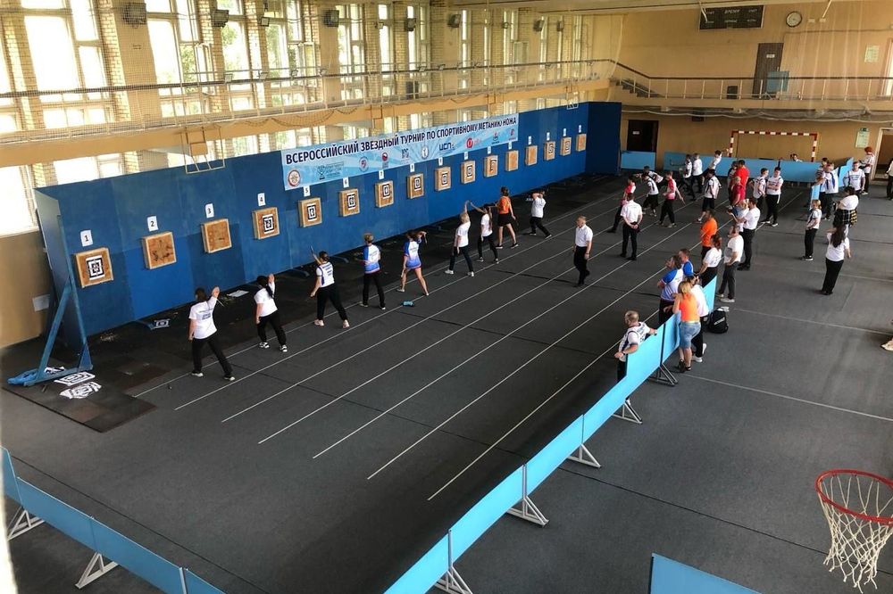 Всероссийские соревнования «Звездный турнир» по спортивному метанию ножа