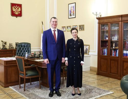 Михаил Дегтярев встретился с заместителем Председателя Госдумы России Анной Кузнецовой
