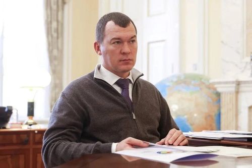 Михаил Дегтярев провел рабочую встречу с президентом Всероссийской и Европейской федераций самбо Сергеем Елисеевым