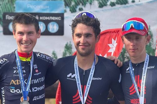 Михаил Вьюношев - победитель чемпионата России в горной гонке в Ижевске
