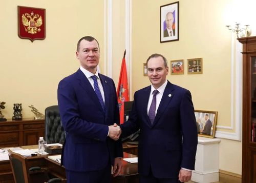 Михаил Дегтярев встретился с главой Республики Мордовия Артемом Здуновым 