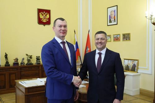 Михаил Дегтярев обсудил с губернатором Псковской области развитие спортивной инфраструктуры