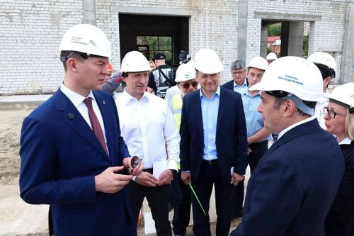 Михаил Дегтярев оценил развитие спортивной инфраструктуры Курской области