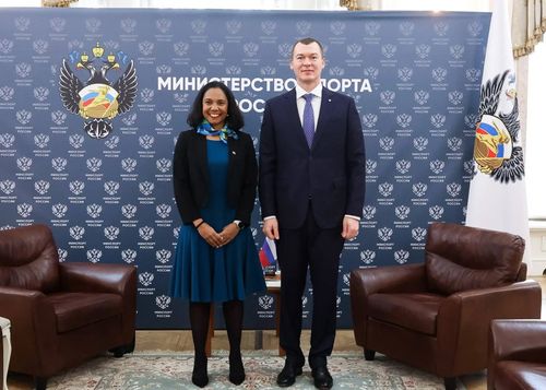 Михаил Дегтярев провел рабочую встречу с Министром по делам молодежи и спорта Республики Сейшельские острова Кельси Белль