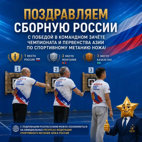 Российские метатели ножа подтвердили лидерство на международной арене