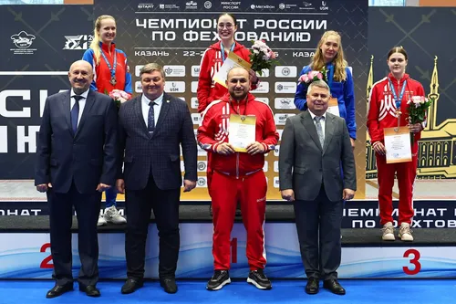 Дмитрий Швелидзе и Анастасия Рустамова - чемпионы России по фехтованию на шпагах