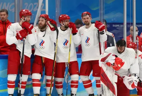 Хоккеисты сборной России стали серебряными призерами Олимпиады в Пекине