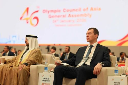 Михаил Дегтярев принял участие в работе Генеральной ассамблеи Олимпийского совета Азии в Ташкенте