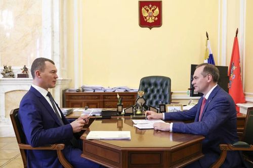 Михаил Дегтярев встретился с главой Республики Мордовия Артемом Здуновым